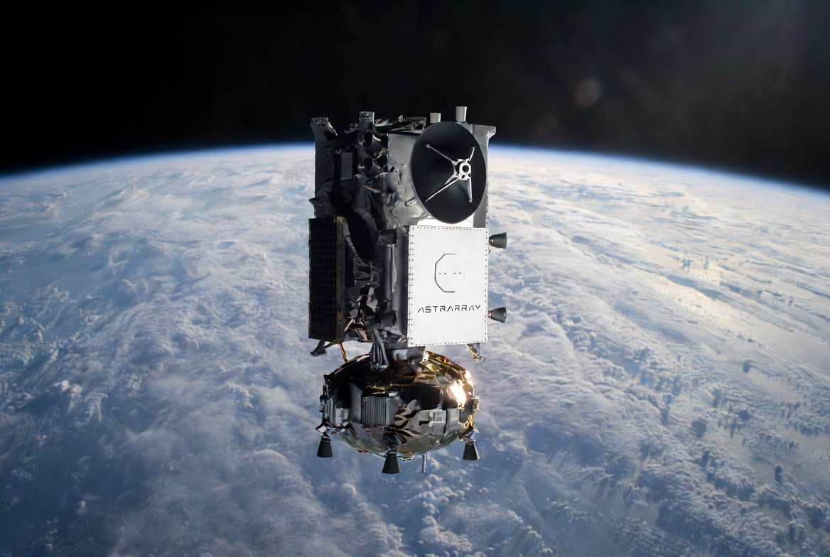 Astrarray Satellite in Orbit